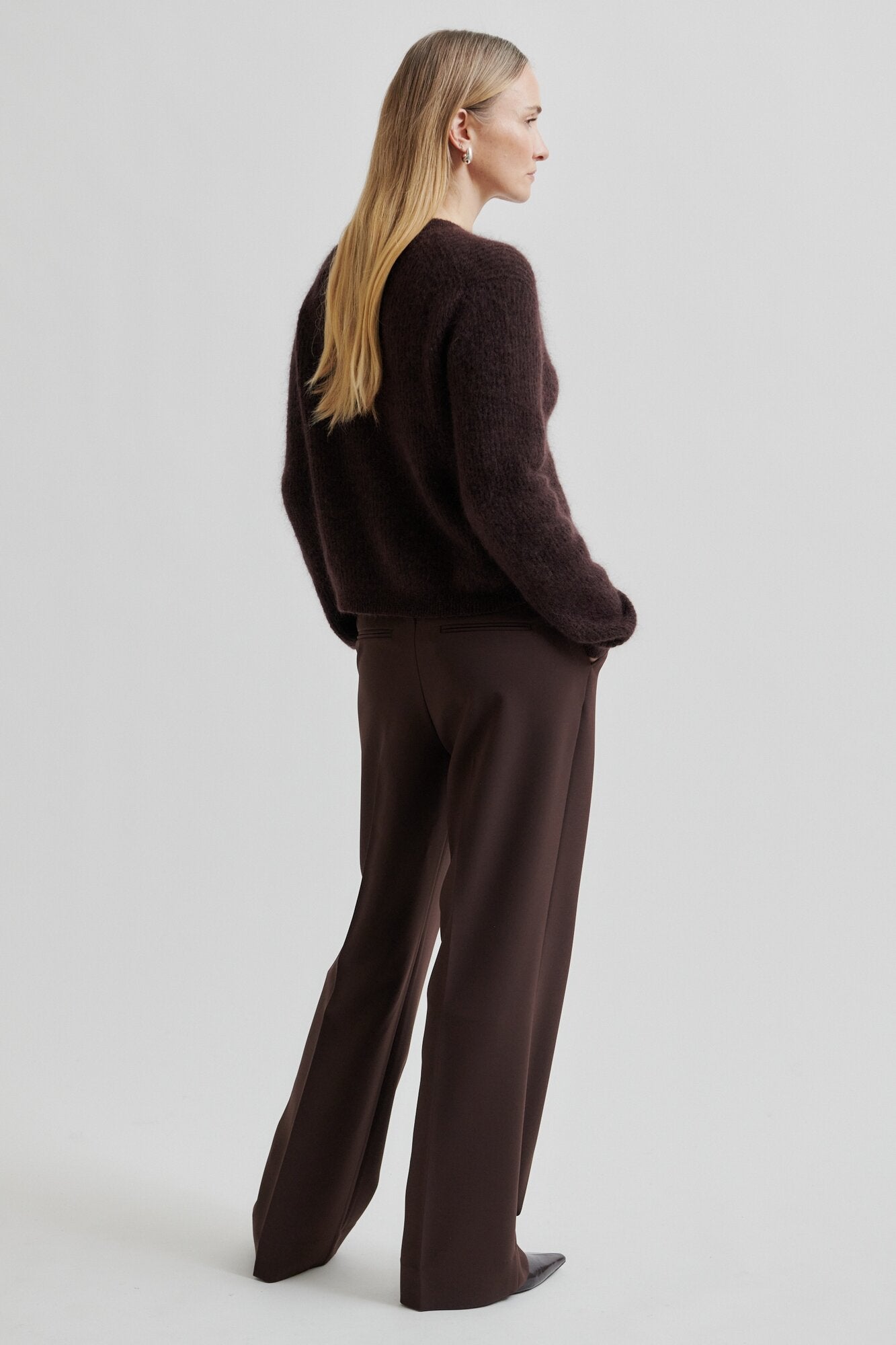 Andrea Rib strikket cardigan - Demitasse